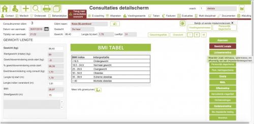 gewicht lengte consult